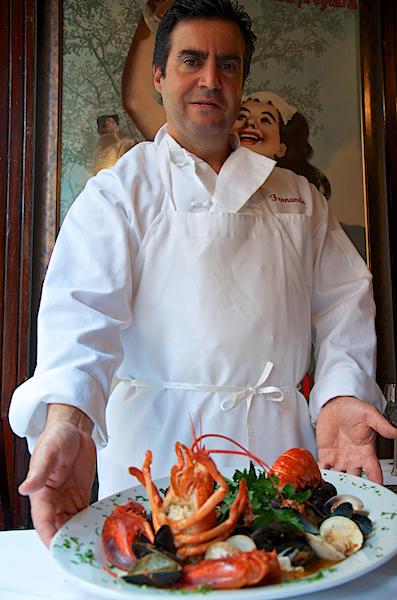 Chef Fernando at Villa Francesca